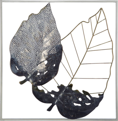 Dekor muri Beliani RHENIUM, metal 50x50cm, shumëngjyrësh