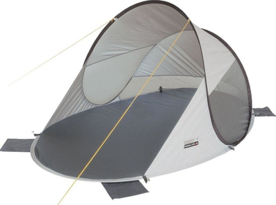 Çadër plazhi High Peak Calobra 80 10021, pop up, me mbrojtje UV80, gri
