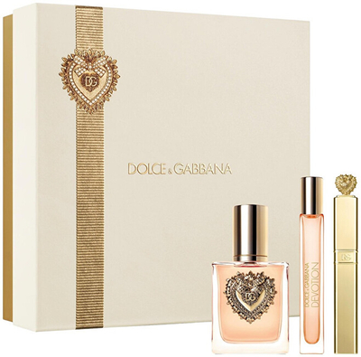 Set për femra Dolce & Gabbana, EDP 50 ml + maskarë 8 ml + EDP 10 ml