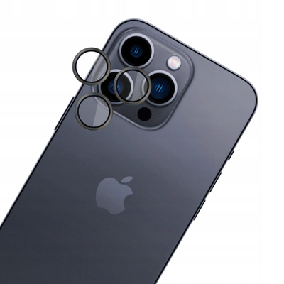 Mbrojtës kamere 3MK Hardy, për iPhone 16 Pro 16 Pro Max, Titanium Gray