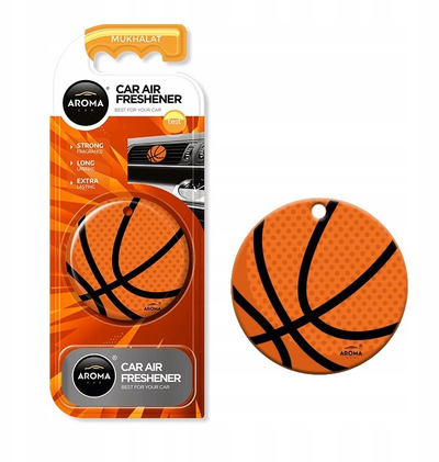 Osel makine Aroma Car Sport Basketball, aromë e fortë, varëse, portokall