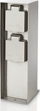 Shtyllë prize Philips 171084716, 2x230V, IP44, çelik inox argjendi