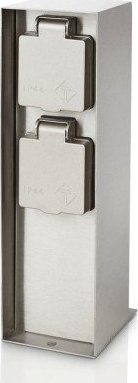 Shtyllë prize Philips 171084716, 2x230V, IP44, çelik inox argjendi