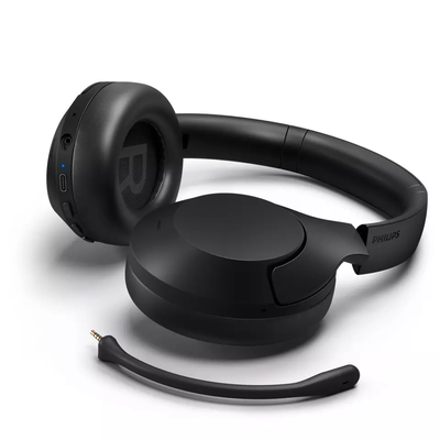 Kufje Philips TAH8507BK/00, wireless, të zeza