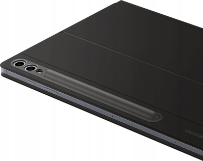 Këllëf tastierë Samsung Galaxy Tab S10 Plus S9 Plus S9 FE Plus, Book Cover Keyboard, me tastierë, i zi