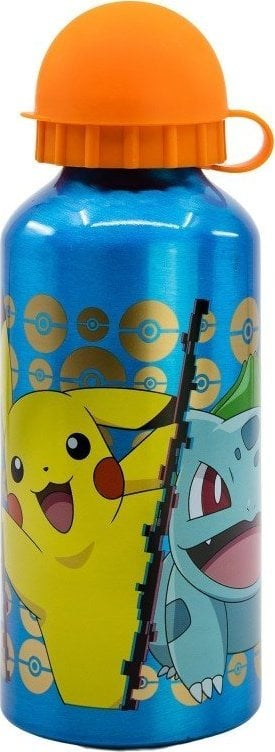 Шише од алуминиум за деца Покемон, 400 ml, разнобојно