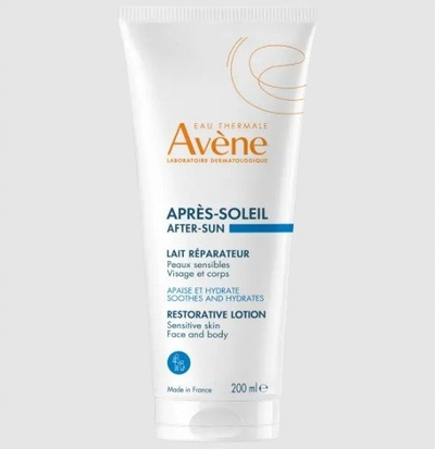 Qumështi pas diellit Avène After-Sun Restorative Lotion, për lëkurë të ndjeshme, 200 ml