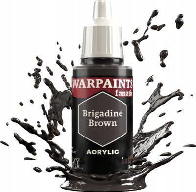 Ngjyrë akrilike The Army Painter Warpaints Fanatic Brigandine Brown, 18ml, kafe