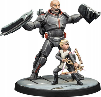 Lojë me miniatura Atomic Mass Games Star Wars Shatterpoint Clone Force 99 Squad Pack, zgjerim, për 2 vetë, 14+