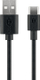 Kabllo USB Goobay 45735, USB A në USB C, 1 m, e zezë