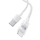 Kabllo karikimi Baseus Gem, USB A në Lightning, 2.4A, 2m, e bardhë