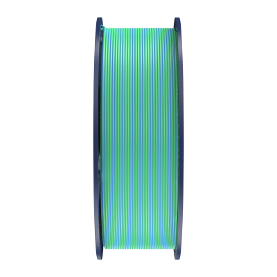 Filament 3D SUNLU Silk PLA+ Dual Color, 1.75 mm, 1000 g, blu jeshile