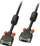 Kabllo Lindy D-Sub (VGA) - D-Sub (VGA), 0.5m, e zezë