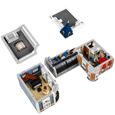 Set ndërtimi LEGO Creator Expert Assembly Square 10255, modular, shumëkatësh, shumëngjyrësh