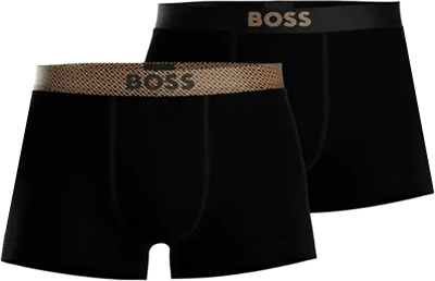 Set mbathje për meshkuj Hugo Boss, 2 palë, të zeza