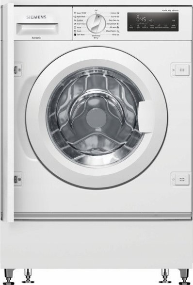Lavatriçe integruese Siemens WI14W542EU, 8kg, 1400rpm, e bardhë