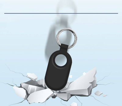 Силиконска држачка Tech-Protect Icon, 2 парчиња, за Samsung SmartTag 2, црна