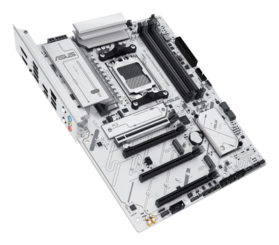 Pllakë amë Asus B850 Max Gaming WiFi W, AMD AM5, DDR5, e bardhë