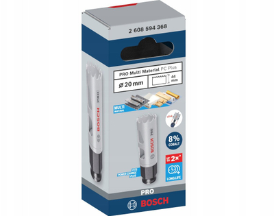 Freza rrethore Bosch Pro Power Change Plus Multi Material, 20mm, metal