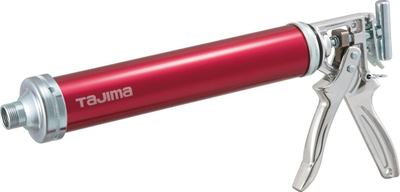 Пиштол за силикон Tajima Convoy Bulk Super 3Way, картуша 400 ml, метален, црвен