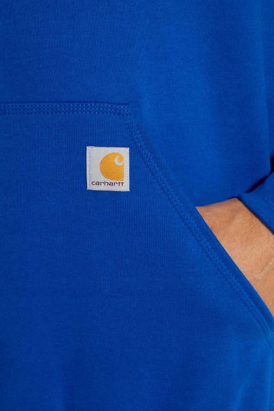 Bluzë me kapuç Carhartt Midweight Graphic, fleece, XXL, blu portokalli