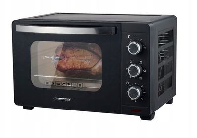 Furrë mini Esperanza EKO006N, 25L, 1600W me konvekcion, e zezë