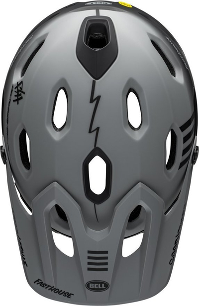 Helmetë çiklizmi Bell Super DH Mips, MIPS, pjesë mjekre e heqshme, e zezë