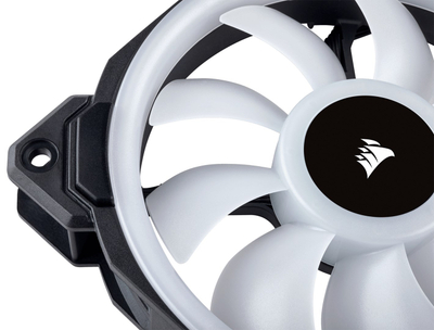Ftohës Corsair LL120 RGB, 12 cm, i zi / i bardhë