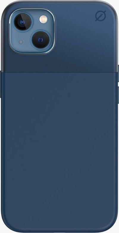 Mbështjellës Atom Studios Split Silicone MagSafe për iPhone 13, i hollë, i fortë, blu