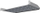 Rafte serveri Netrack 19" 1U 300mm, me vrima ajrimi, gri