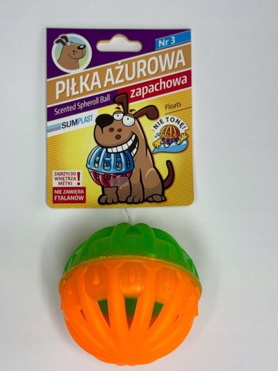 Топ играчка за кучиња Spheroll N3, ароматичен, 7 cm