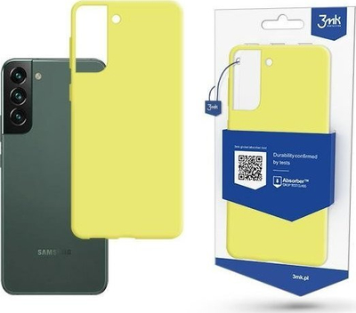 Këllëf telefoni 3MK Matt Case për Samsung S22 Plus S906, TPU, mat, lime