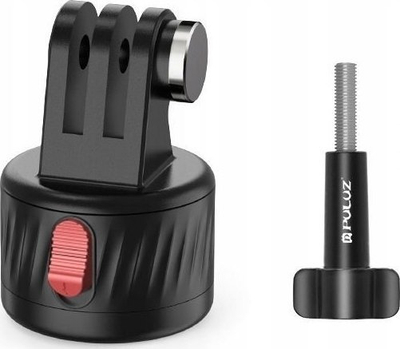 Pllakë magnetike Puluz PU708B, quick release, fileto 1/4", e zezë