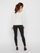 Bluzë PIECES PCKITTE Slim Fit, e bardhë
