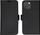Këllëf telefoni Dbramante1928 Lynge për iPhone 14, folio, 6.1", i zi