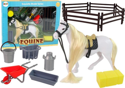 Lodër kal “Horse For Combing”, me aksesorë, me gardh