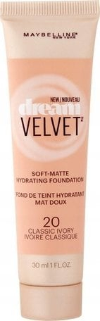 Фондација Maybelline Dream Velvet, целосно покривање, 30 ml, Classic Ivory