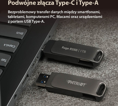 USB Patriot, 32GB, USB 3.0, црна