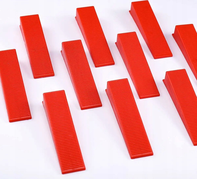 Set kunja nivelimi për pllaka, 100 copë, plastikë, portokalli