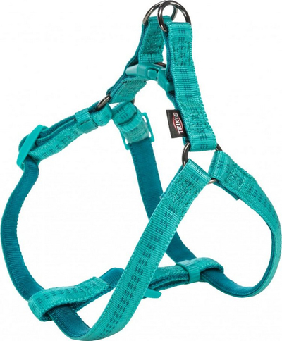 Rrip për qen Elegance, XS – S: 30–40 cm / 10 mm, i kaltër