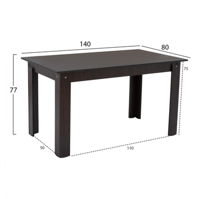 Tavolinë kuzhine Kelvin 140×80 "HM2429.02"