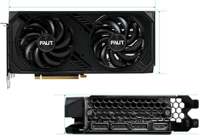 Kartelë grafike PALiT GeForce RTX 4070 Super Dual, 12GB GDDR6X