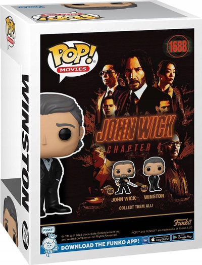 Figurë koleksioni Funko Pop John Wick Winston, vinil, me shumë ngjyra