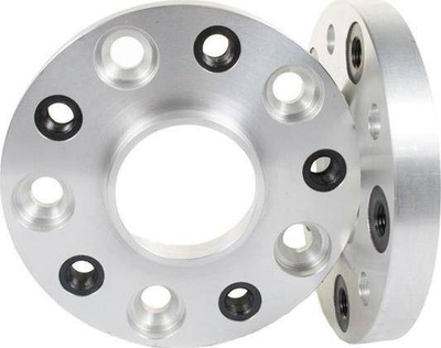 Distanca rrotash Mtuning Bolt-on, 40mm, 5x130, qendër 71.6mm, argjendi
