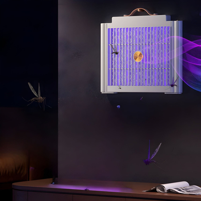 Llambë kurth kundër insekteve MOZOS ML-2500V, UV, me bateri, e bardhë