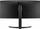 Monitor LG 34WR55QC B, 34", panoramik, i lakuar, i zi