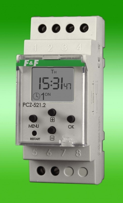 Kohëmatës i programueshëm F&F, 16 A, NFC