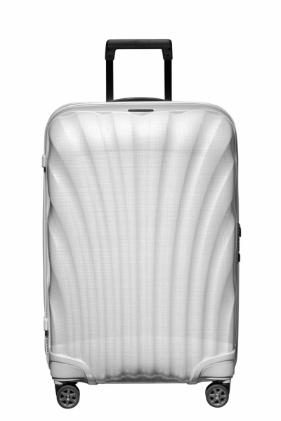 Valixhe Hard Me 4 Rrota Samsonite C-Lite 69/25 Ngjyrë Off White