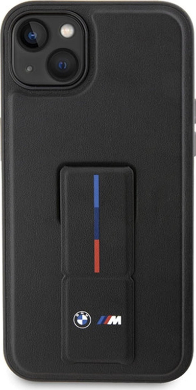 Mbulesë telefoni BMW BMHCP14M22GSLK për iPhone 14 Plus, hardcase Grip, e zezë
