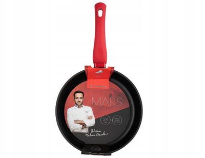 Tigan Florina Mars, 24cm, alumini, për induksion